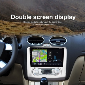 (Chúng tôi cổ phiếu) podofo <span class=keywords><strong>Android</strong></span> 10 đài phát thanh xe hơi với khung GPS navigation 9 "2.5D chia màn hình cho Ford/tập trung/MK2 2004-2011 - Product Image 2