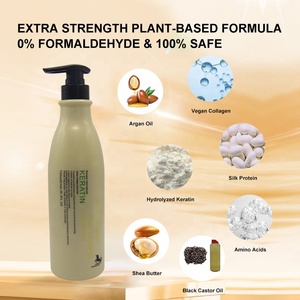 OEM toptan profesyonel keratinli saç tedavisi yüksek kaliteli saç bakımı Salon besleyici Argan yağı bitkisel hasar saç - Product Image 2