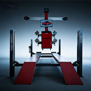 Pont élévateur hydraulique à 4 poteaux JINGLI DC-4000 à double cylindre à bas prix - Product Image 1