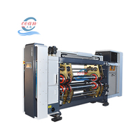 Machine de conversion de cartons FFG avec adsorption sous vide complète, impression flexographique 4 couleurs, rainurage, découpe, pliage, collage et agrafage