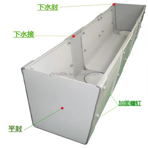 Fournisseur <span class=keywords><strong>de</strong></span> <span class=keywords><strong>PVC</strong></span> <span class=keywords><strong>Gouttière</strong></span> en plastique Anti-corrosion <span class=keywords><strong>Gouttière</strong></span> d'égouttement des eaux pluviales - Product Image 2