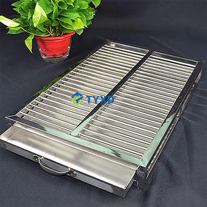 छोटे, मध्यम और बड़े कुत्तों के लिए डॉग टॉयलेट लिटर हाउसट्रेनिंग डॉग ट्रेनिंग इंडोर पॉटी ट्रे पपी पैड होल्डर - Product Image 3