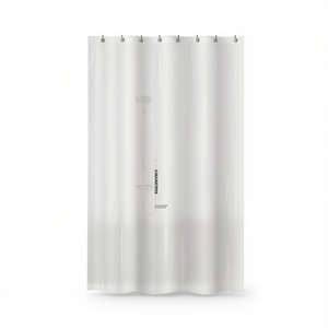 Rideau de douche Peva Roman 240x200 cm, doublure de bain imperméable - Product Image 2