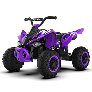 Voiture électrique tout-terrain pour enfants, <span class=keywords><strong>quad</strong></span> ATV avec éclairage et télécommande, vente en gros, quatre roues - Product Image 1