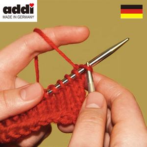 <span class=keywords><strong>Aiguilles</strong></span> <span class=keywords><strong>à</strong></span> <span class=keywords><strong>tricoter</strong></span> circulaires <span class=keywords><strong>Addi</strong></span> 105-7 30/40/60 cm 2,00 mm-9,00 mm avec embouts en laiton et cordons dorés - Product Image 5