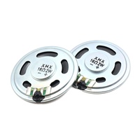 Pengeras suara Mini untuk mainan, bulat 45MM 4/16/32/50Ohm 2 W magnetik tipis mikro Speaker 45*5.3MM 4 16 32 50 Ohm 2 Watt