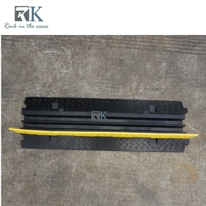 2/3/4/5 Way Rubber Cable Ramp Long Service Life Non Slip Cable Protector Ramp - Product Image 5