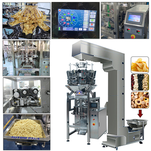 AUTOM PACK Factory Totalmente automático 1kg Arroz Granos de café Granos de azúcar Snack Fast Food Snack Máquina de embalaje - Product Image 6
