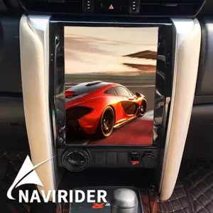 Lettore multimediale per auto da 8GB + 128GB GPS per TOYOTA Fortuner 2016-2020 stile Tesla 12.1 pollici 2Din navigazione Stereo Wireless CarPlay