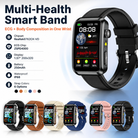 Reloj Inteligente con Monitor de Ritmo Cardíaco, SpO2 y Sueño, con Llamadas, Pantalla LCD, IP68, 5-7 Días de Autonomía, para Adultos Mayores, Regalo de Cumpleaños