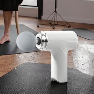 Pistolet de massage électrique portable à 6 vitesses à grande vitesse relaxant les muscles de la tête outil de physiothérapie percussion des tissus profonds du corps portable - Product Image 4