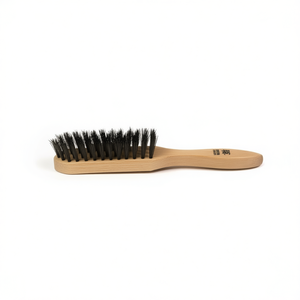 TTAKE Hand Brush With Wooden Handle Steel Wire <b>Abrasive</b> <b>Tool</b> 6x15x25 Mm 24 Wires - Product Image 2