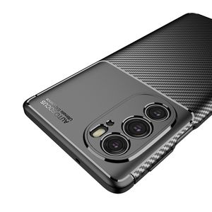 Cover posteriore in Silicone antiurto in fibra di carbonio per Motorola Moto X30 S30 G200 G100 <span class=keywords><strong>G31</strong></span> - Product Image 2