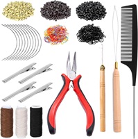 Offre Spéciale : 1000 micro-anneaux de 5 mm avec perles en silicone pour extensions de cheveux naturels – Outil essentiel