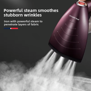 Vaporizador de Ropa Eléctrico Portátil JF GS-01 de Grado Comercial, 1650W, Tanque de Agua de 260ml, Eliminación Profunda de Arrugas, Equipo para Hotel y Hogar - Product Image 3