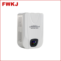Avr 220v montage mural puissance maison ca régulateur de tension automatique stabilisateur pour climatiseur 3kw 3000va