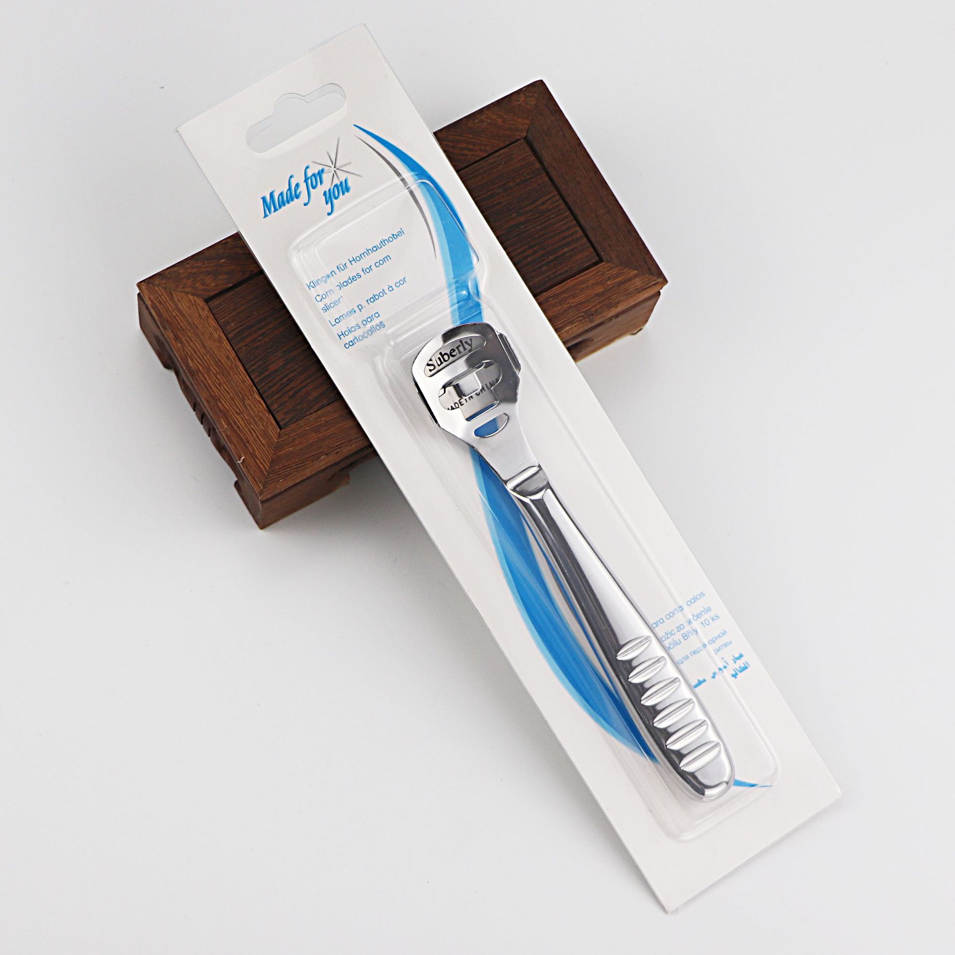 Dispositivo di rimozione del calli del File del piede (Blister)