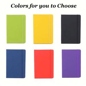 Libretas de Cuero PU con Tapa Dura y Logotipo Personalizado, Regalos Promocionales Empresariales, Libretas A6 para Estudiantes, Diario A5 con Encuadernación de Tapa Dura - Product Image 6