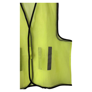 <span class=keywords><strong>Gilet</strong></span> de sécurité réfléchissant vert fluorescent et <span class=keywords><strong>orange</strong></span> en tissu maillé haute visibilité pour la coordination d'événements et la sécurité des agents - Product Image 3