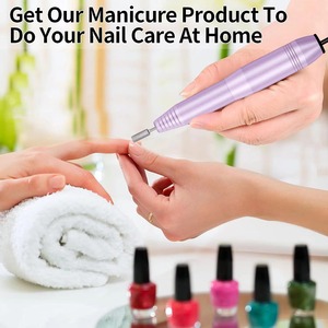 Lima Eléctrica de Uñas de Alta Potencia, Herramienta Portátil para Remover Esmalte en Gel, Fresadora para Manicura - Product Image 4