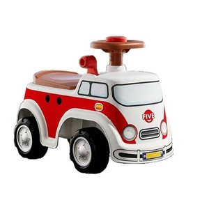 Fire Truck Ride On Toy Car For Kids 1-3 Years Old Unisex PP Material Four Wheels - Product Image 1