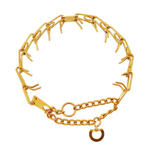 Collar ajustable de 3mm de acero inoxidable 304 de Metal para entrenamiento de perros, estrangulador de punta para collares grandes y pequeños para mascotas, correas, arneses - Product Image 6