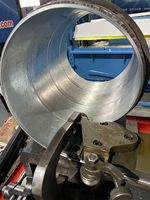 Machine de formage de conduits spirale à ailettes, à commande PLC automatique, à économie d'énergie, avec moteur, pour la production de conduits de ventilation