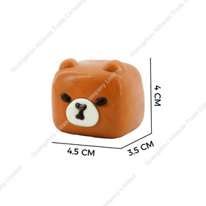 Jouet sensoriel anti-stress animal, boule mignonne, douce et collante, mini mochi squishy en TPR pour garçons et filles - Product Image 5
