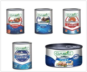 <span class=keywords><strong>Sardinas</strong></span> Enlatadas Oasis en Aceite y <span class=keywords><strong>Salsa</strong></span> <span class=keywords><strong>de</strong></span> Tomate, Ricas en Omega-3, 155g, 3 Años <span class=keywords><strong>de</strong></span> Duración, Calidad Global - Product Image 1