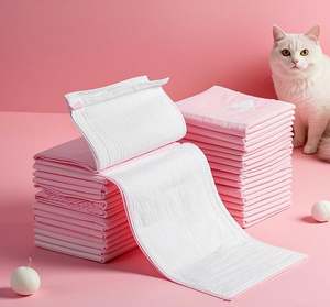 ผ้าฝ้ายราคาประหยัดสำหรับทำกระเป๋าอุปกรณ์ฝึกสัตว์เลี้ยง แผ่นรองฉี่สัตว์เลี้ยงแบบใช้แล้วทิ้ง ผลิตภัณฑ์ฝึกสัตว์เลี้ยง - Product Image 2