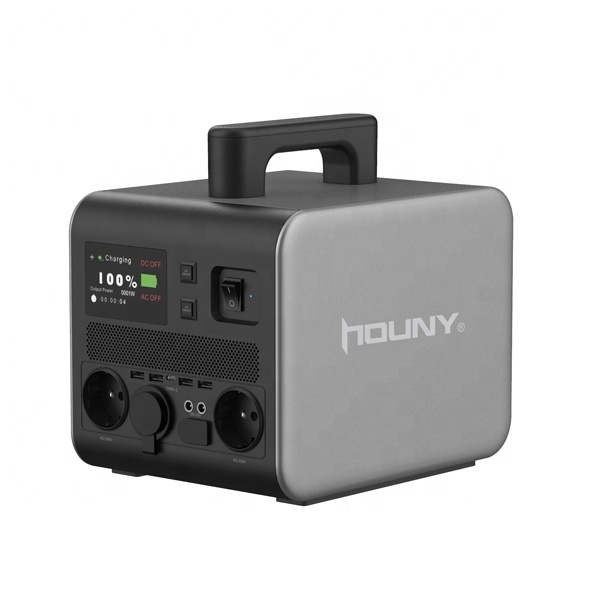 500W/1000Wh/1500W Solar Generator Backup Battery Portable Lifepo4 Power Station 600w for Outdoor Camping RV Emergencies Home