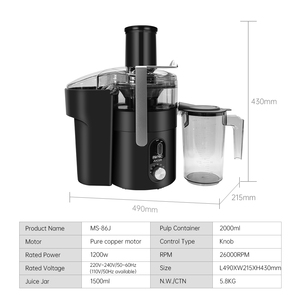 <span class=keywords><strong>Meilleur</strong></span> <span class=keywords><strong>Extracteur</strong></span> <span class=keywords><strong>de</strong></span> <span class=keywords><strong>Jus</strong></span> <span class=keywords><strong>de</strong></span> Fruits Commercial Électrique Robuste et Puissant - Product Image 4