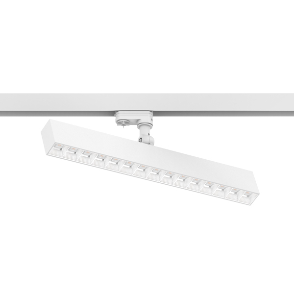 LED Linear Track Light with Louver Reflector Design,UGR<19,320mm/420mm/530mm,1-circuit and 3-circuits
