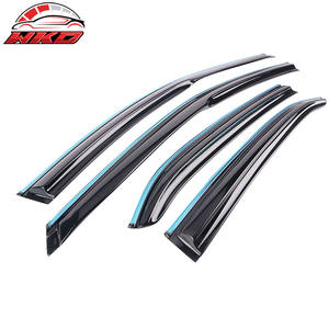 Visera para Ventana de Toyota Camry 18-24, Protector Solar y de Lluvia Mugen con Acabado Cromado - Product Image 4