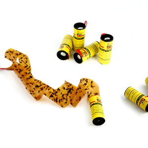Prix d'usine produit ménager suspendu ruban de mouche collant jaune pièges à mouches des fruits insectes pour l'intérieur et l'extérieur - Product Image 1