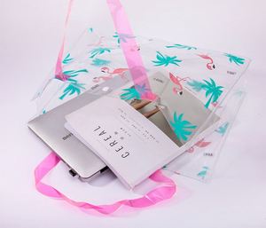 New PVC <b>Transparent</b> Wash and <b>Makeup</b> <b>Bag</b> Fashion Women's Shopping <b>Bag</b> <b>Transparent</b> Packaging <b>Bag</b> - Product Image 5