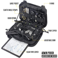 Pochette tactique Molle d'administrateur avec Logo personnalisé, coupe au Laser, outil utilitaire de ciseaux IFAK