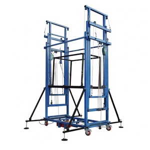 500kg làm việc nhôm leo thang nền tảng thép xây dựng giàn giáo với lõi động cơ để bán - Product Image 2