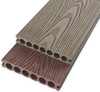 Prix d'usine OEM, terrasse en composite WPC, imperméable et résistante à l'humidité, terrasse en bois-plastique pour extérieur