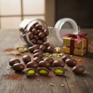 Top Seller <b>Chocolate</b> Pistachio Dragee – Premium <b>Chocolate</b> Coated Nuts, Gourmet Treat, Bulk & Gift Packaging - Product Image 3