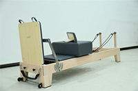 Equipo de Pilates Reformer de Madera de Roble Premium, Kit de Pilates Reformer para Ejercicios de Equilibrio en Venta