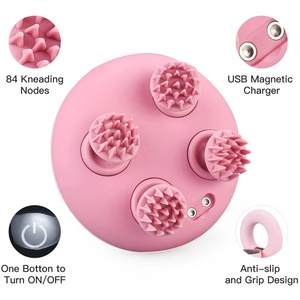 Masajeador Portátil para la Cabeza con Nodos de Masaje, Idea de Regalo para Aliviar el Estrés, Masajeador para Músculos, Hombros y Cuero Cabelludo - Product Image 4