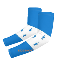 Manchons de bras rafraîchissants drapeau Haïtien, protection solaire patriotique pour hommes et femmes, course à pied, golf, cyclisme