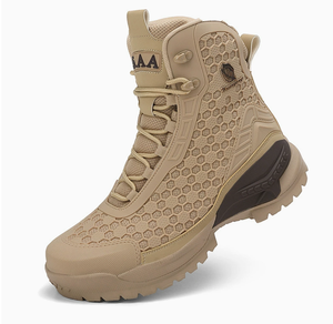DSF43 Camouflage Outdoor <b>hiking</b> mountain tactical <b>boots</b> black khaki anc CP camo stock wholesales men large size 39-47 - Product Image 3