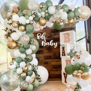 Olive Green Balloon Arch Kit 139pcs Balloon Garland Kit Latex balloons