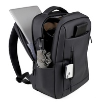 Sac à dos professionnel unisexe, sacoche pour ordinateur, sac de voyage 20-39L, imperméable, fermeture éclair en PU, livraison directe d'usine, design de logo personnalisé