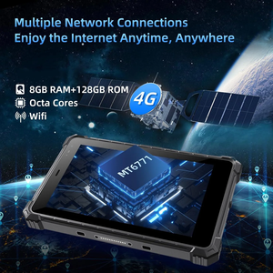 안드로이드 13 OS 견고한 태블릿 8 인치 8GB + 128GB 바코드 스캐너 IP68 방수 야외 산업용 태블릿 PC - Product Image 3
