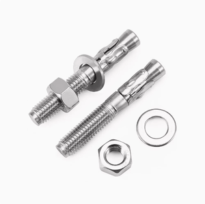 Anclaje de cuña SS resistente a la corrosión de 304 "de acero inoxidable 1/2 a través de pernos Juego de anclajes de cuña <span class=keywords><strong>Crucial</strong></span> - Product Image 1