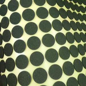 Bjs Black EVA Foam Sticker Round Single Sided Adhesive High Temperature Resistant For Electronics - Product Image 3