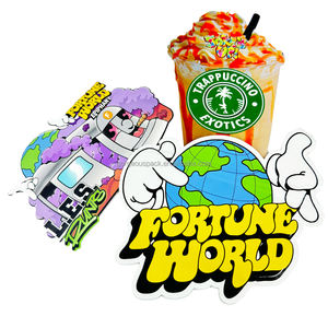 Bolsas de Mylar Personalizadas con Cierre Hermético Holográfico, Forma Irregular Especial de 3.5g, con Protección Infantil, Tacto Suave, UV Localizado y Troquelado - Product Image 1